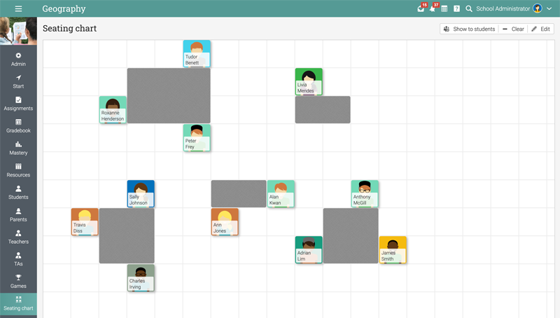 Create-seating-charts