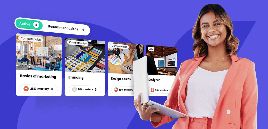 How to create personalized learning paths based on skill-building goals ...