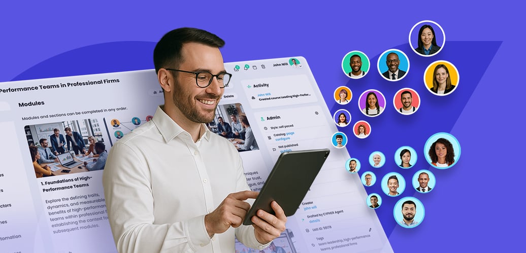 Training multiple teams seamlessly with CYPHER's AI-powered platform