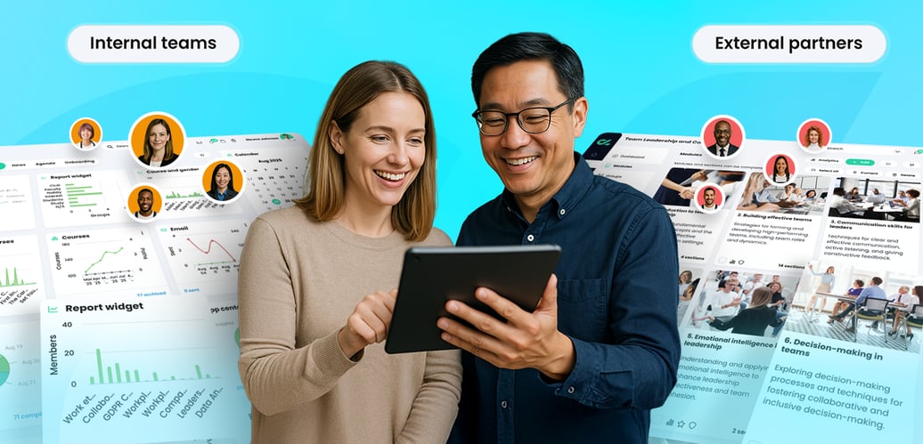 LMS for hybrid organizations with 500–1000 staff | CYPHER Learning