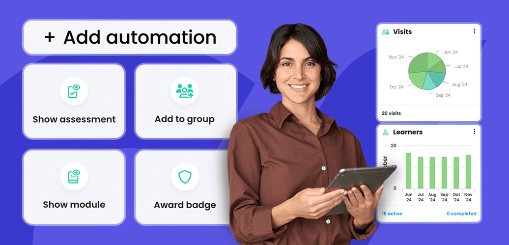 What tools offer real-time learning for corporate companies