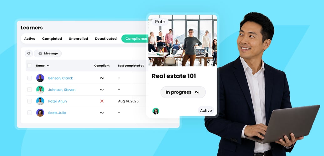 Why traditional LMS platforms fail real estate operations teams