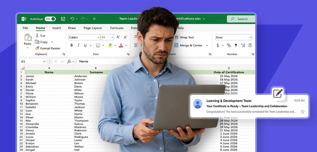 The real cost of manual certification tracking