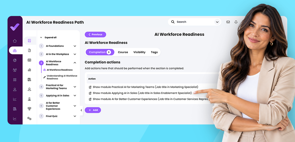 Building role-based AI training that works | CYPHER Learning