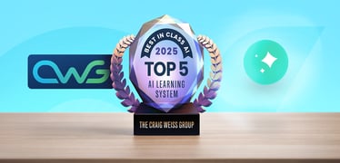 Image for CYPHER Learning named a top AI learning system of 2025 by Craig Weiss