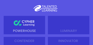 Image for CYPHER recognized in 2025 Talented Learning RightFit Solution Grid