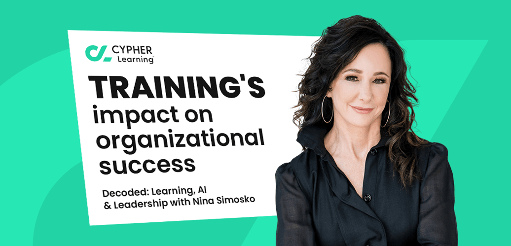 What is the value of training? Insights from CRO Nina Simosko