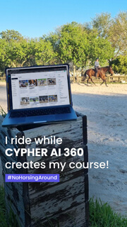 AI 360 while horse riding