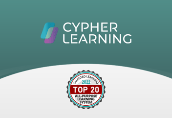CYPHER LEARNING was named one of the Top 20 all-purpose learning systems
