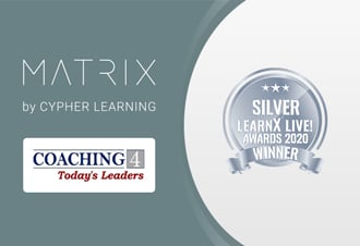 MATRIX LMS wins Silver award in the 2020 LearnX Awards