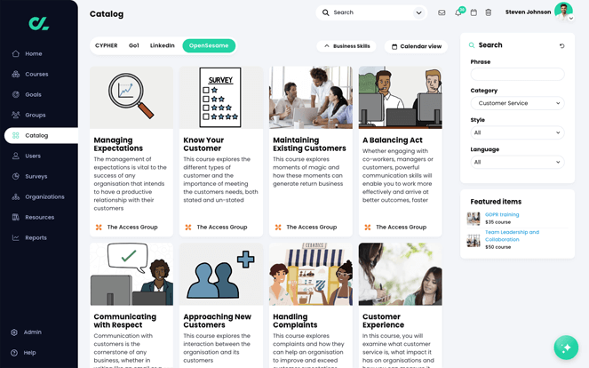 opensesame-catalog