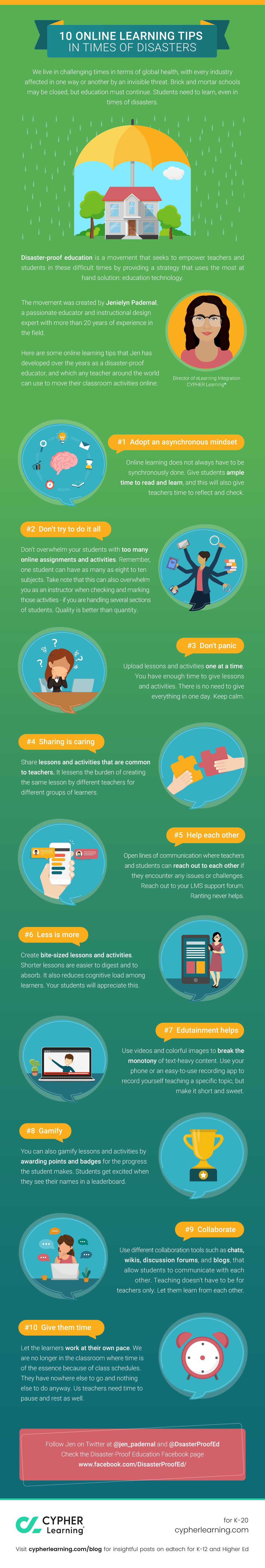 10 Online learning tips in times of disasters 10 Online learning tips in times of disasters