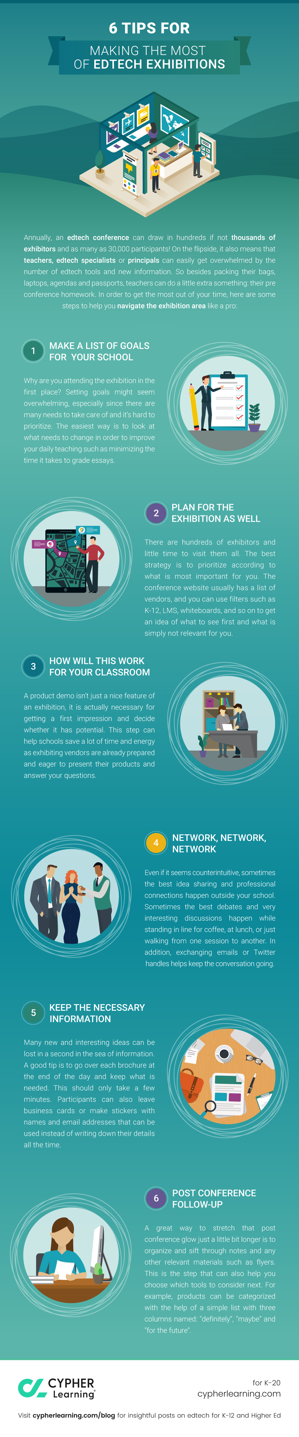 6 Tips for making the most of edtech exhibitions