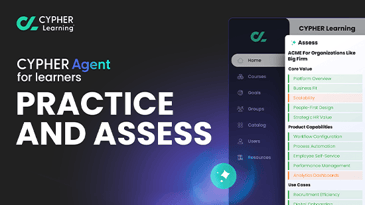 CYPHER Agent for learners: Practice and Assess skills
