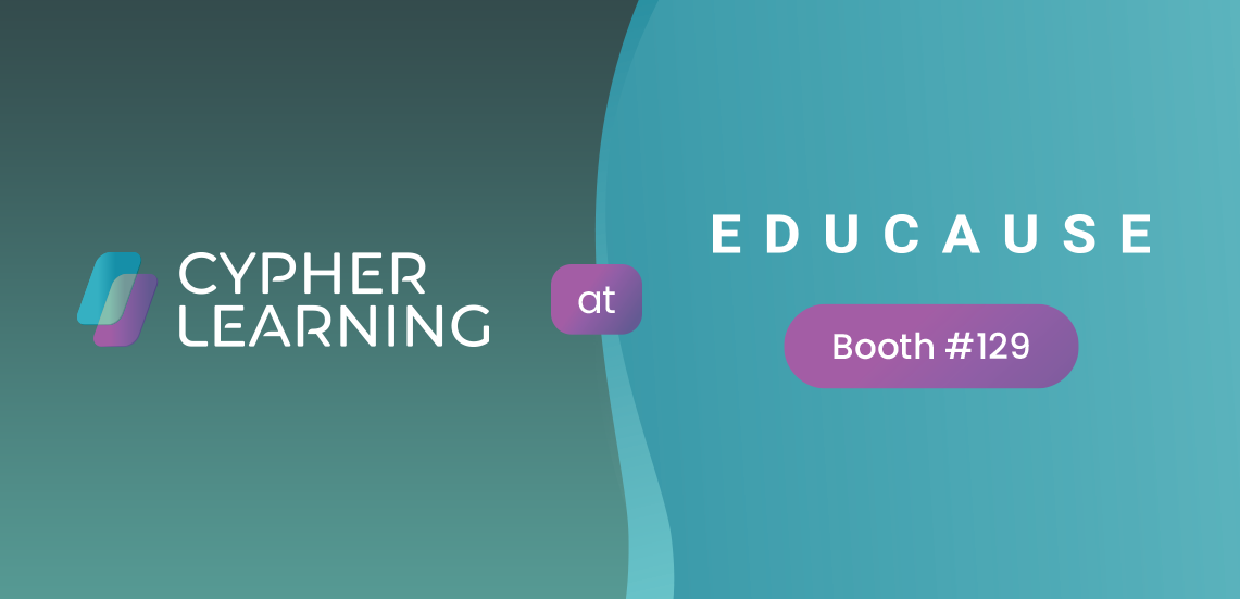 CYPHER LEARNING will be at EDUCAUSE Annual Conference