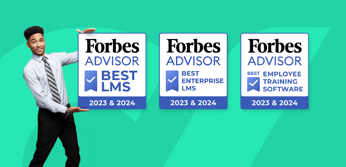 Forbes Advisor announces CYPHER Learning as Best LMS, Enterprise LMS, and Employee Training Software