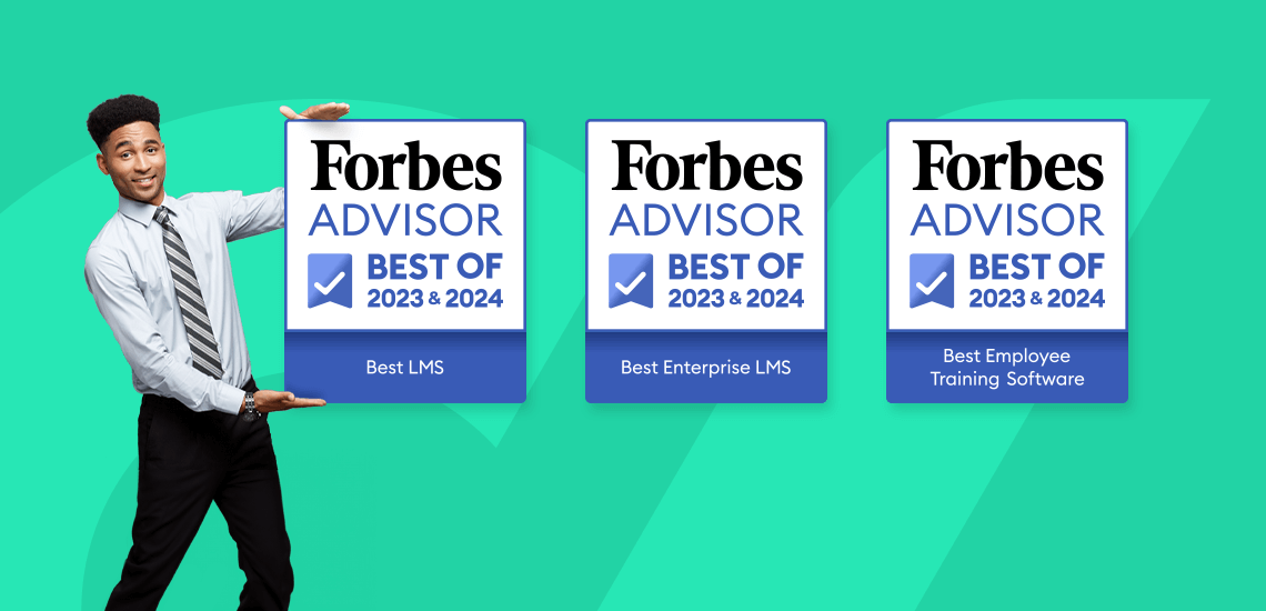 Forbes Advisor announces CYPHER Learning as Best LMS, Enterprise LMS, and Employee Training Software