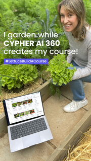 AI 360 while gardening