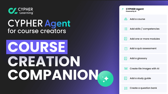 CYPHER Agent - World's first course creation companion (Long version)