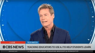 CBS News TechWatch talks AI and education with Graham Glass