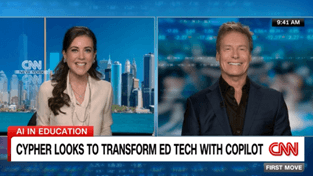CNN Business: CYPHER CEO discusses how AI will transform education