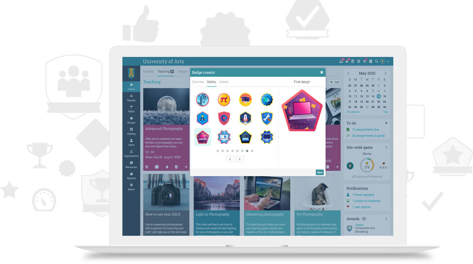 gamification-creative-badges